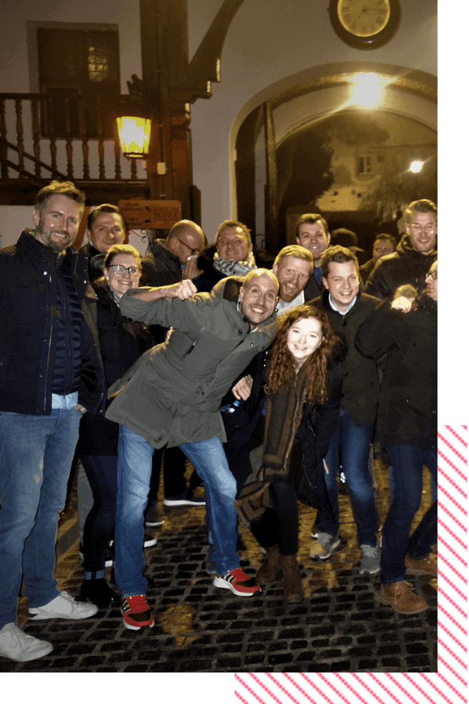 corporate pub crawls Bucharest